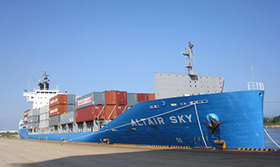 1020TEU type container carrier