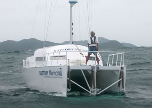 Test Sailing at Kii Suido