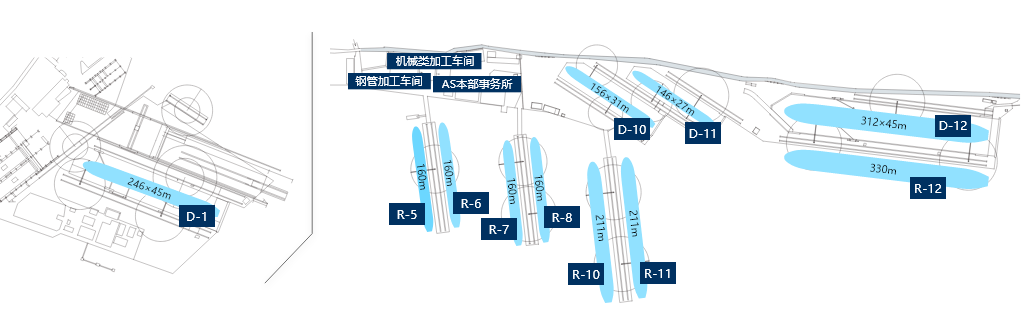 船坞和码头平面图