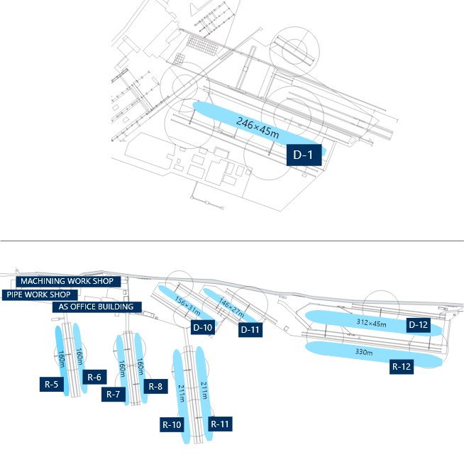 Dry Dock and Wharf Map