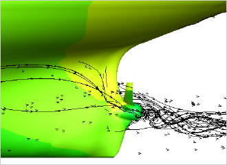 Energy-saving addition on the stern (MT-FAST)